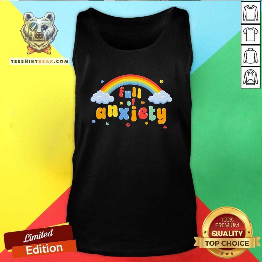Top Full Of Anxiety Tank-top