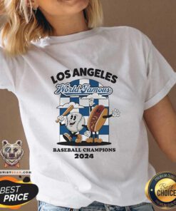 Top Los Angeles Dodgers World Famous Baseball Champions 2024 V-neck
