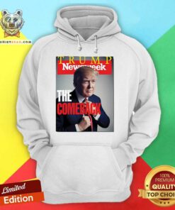 Top Newsweek Congrats Donald Trump The Comeback 2024 Newspaper Hoodie