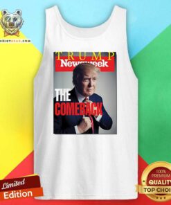 Top Newsweek Congrats Donald Trump The Comeback 2024 Newspaper Tank-top