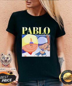 Top Pablo Sanchez Energy V-neck