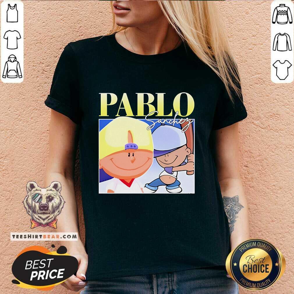 Top Pablo Sanchez Energy V-neck