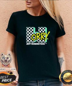 Top Poison City Records Jeff Rosenstock Worry V-neck