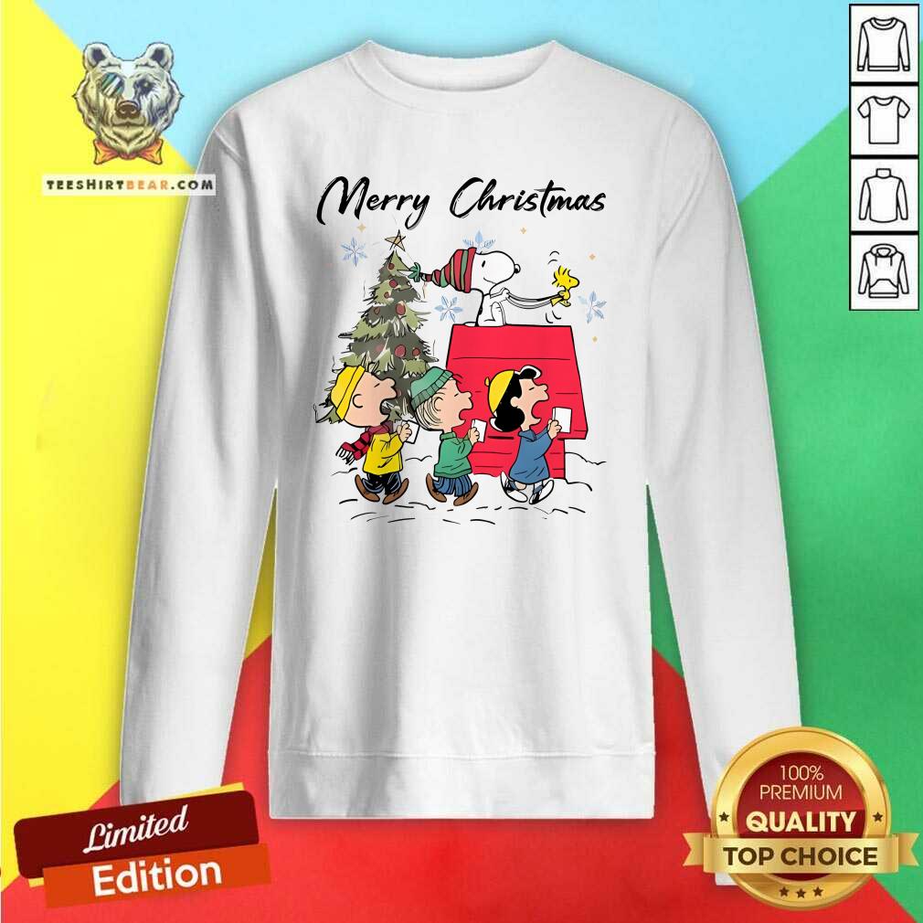 Top Snoopy And Friends Merry Christmas Sweatshirt