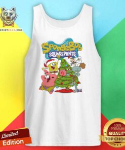Top Spongebob Squarepants Christmas Tree Tank-top