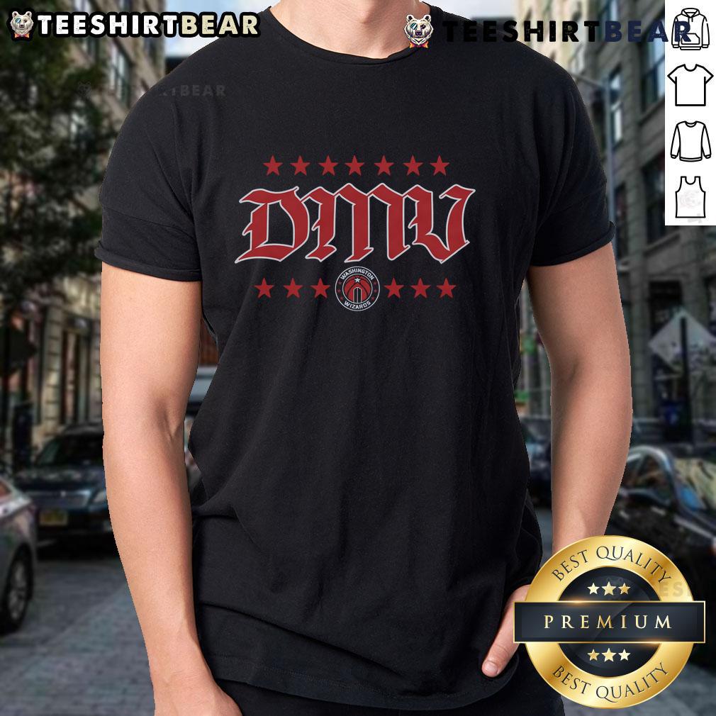 Stylish Washington Wizards T-Shirt featuring team colors and logo, perfect for fans and game day attire.