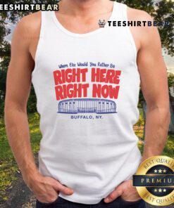 Awesome Right Here Right Now Buffalo Tank Top in vibrant colors, perfect for summer outings and casual wear.