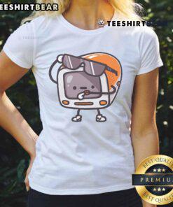 Cute MacFly Ladies Tee featuring a stylish design, perfect for casual wear and showcasing a fun, trendy look.