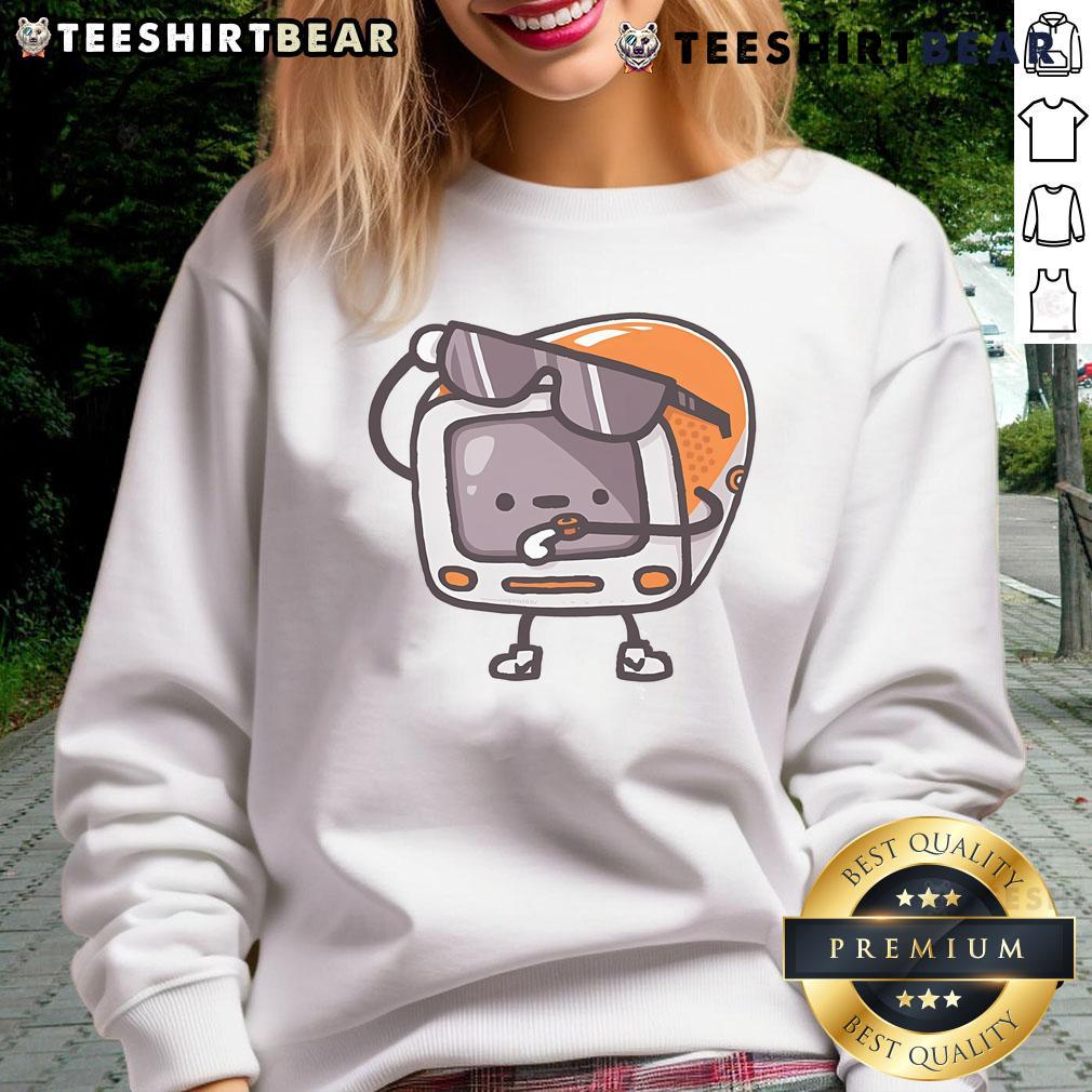 Adorable Cute MacFly Sweatshirt featuring a vibrant design, perfect for casual wear and cozy style.