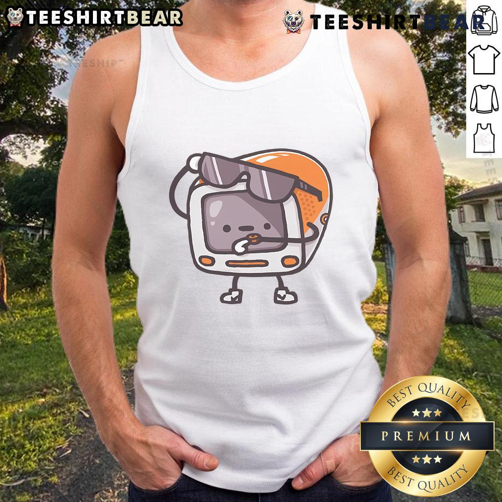 Adorable Cute MacFly Tank Top featuring a playful design, perfect for casual summer outfits and trendy fashion lovers.
