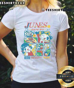 Adorable Persona 4 Junes shopping tee for ladies, perfect for everyday wear and anime-themed fashion.