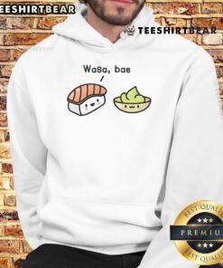 Cute Sushi S Kawaii Wasa Bae Japanese Foodie Hoodie featuring adorable sushi designs, perfect for sushi lovers.