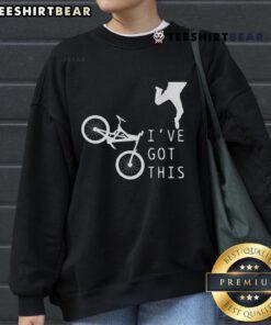 Funny Mountain Bike MTB sweatshirt design with playful text, perfect for cycling enthusiasts and mountain biking lovers.