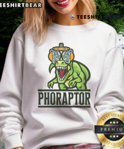 Funny optometry machine phoropter design on a cozy sweatshirt for optometrists and eye care enthusiasts.