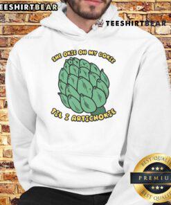 Funny She Okie On My Dokie Hoodie featuring a playful graphic design, perfect for casual wear and unique style.