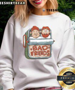 Good Bad Friends Beastie Friends Sweatshirt featuring a fun graphic design perfect for casual wear and friendship vibes.
