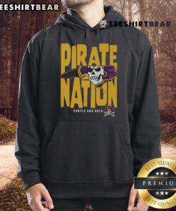 East Carolina Pirates Nation hoodie featuring bold logo and vibrant colors, perfect for fans showing team spirit.
