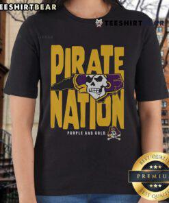 Good East Carolina Pirates Nation ladies tee featuring vibrant colors and team logo, perfect for proud fans.