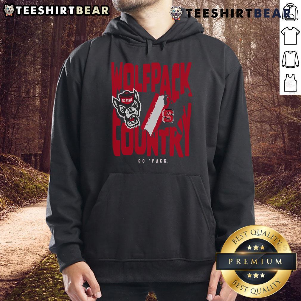 Good NC State Wolfpack Nation hoodie featuring bold team colors and logo, perfect for fans and game day attire.