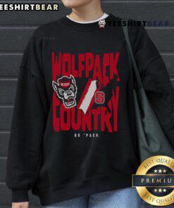 Good NC State Wolfpack Nation sweatshirt in red with logo, perfect for fans showing team spirit and pride.