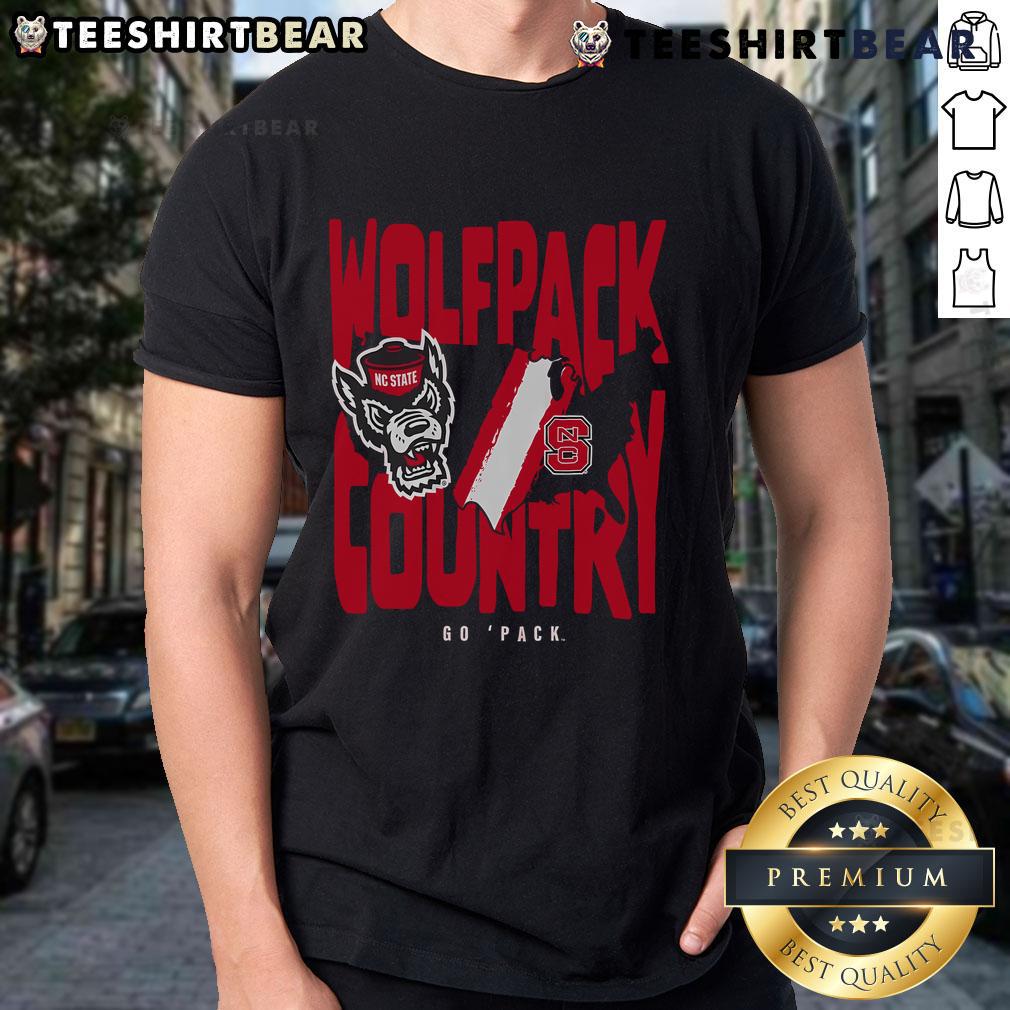 Good NC State Wolfpack Nation T-Shirt featuring bold team logo, perfect for fans supporting NC State athletics.