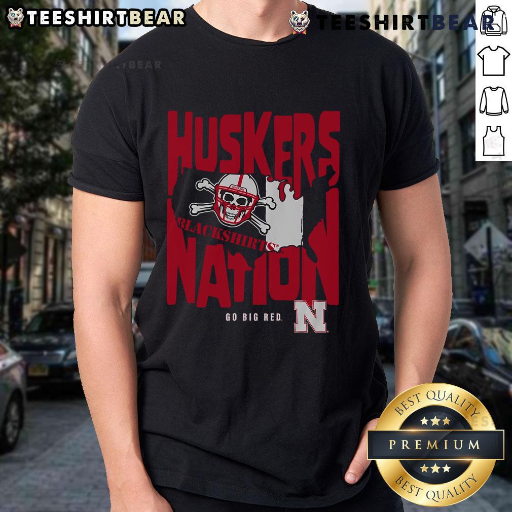 Good Nebraska Cornhuskers Nation T-Shirt featuring bold team logo and vibrant colors, perfect for fans and game day.