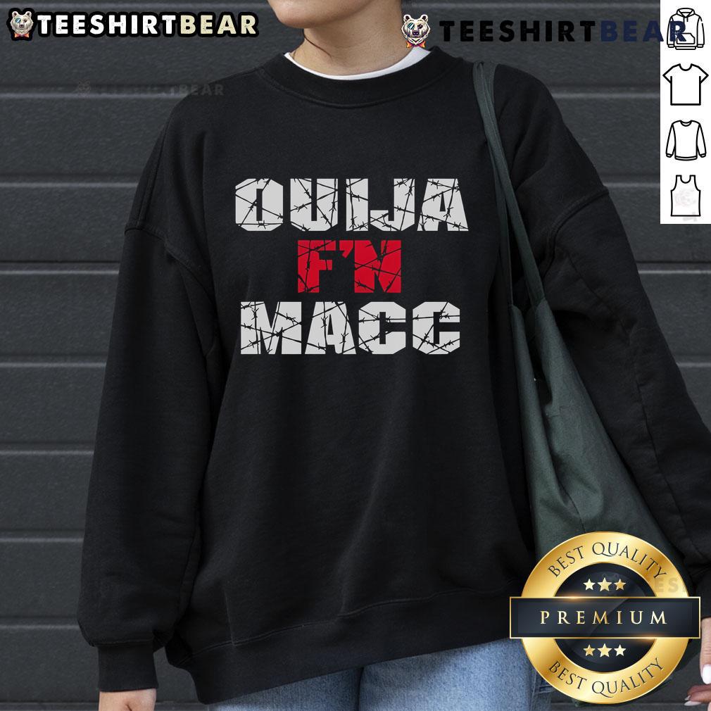 Good Ouija Fn Macc Sweatshirt featuring a stylish design for fans of spiritual themes and trendy apparel.