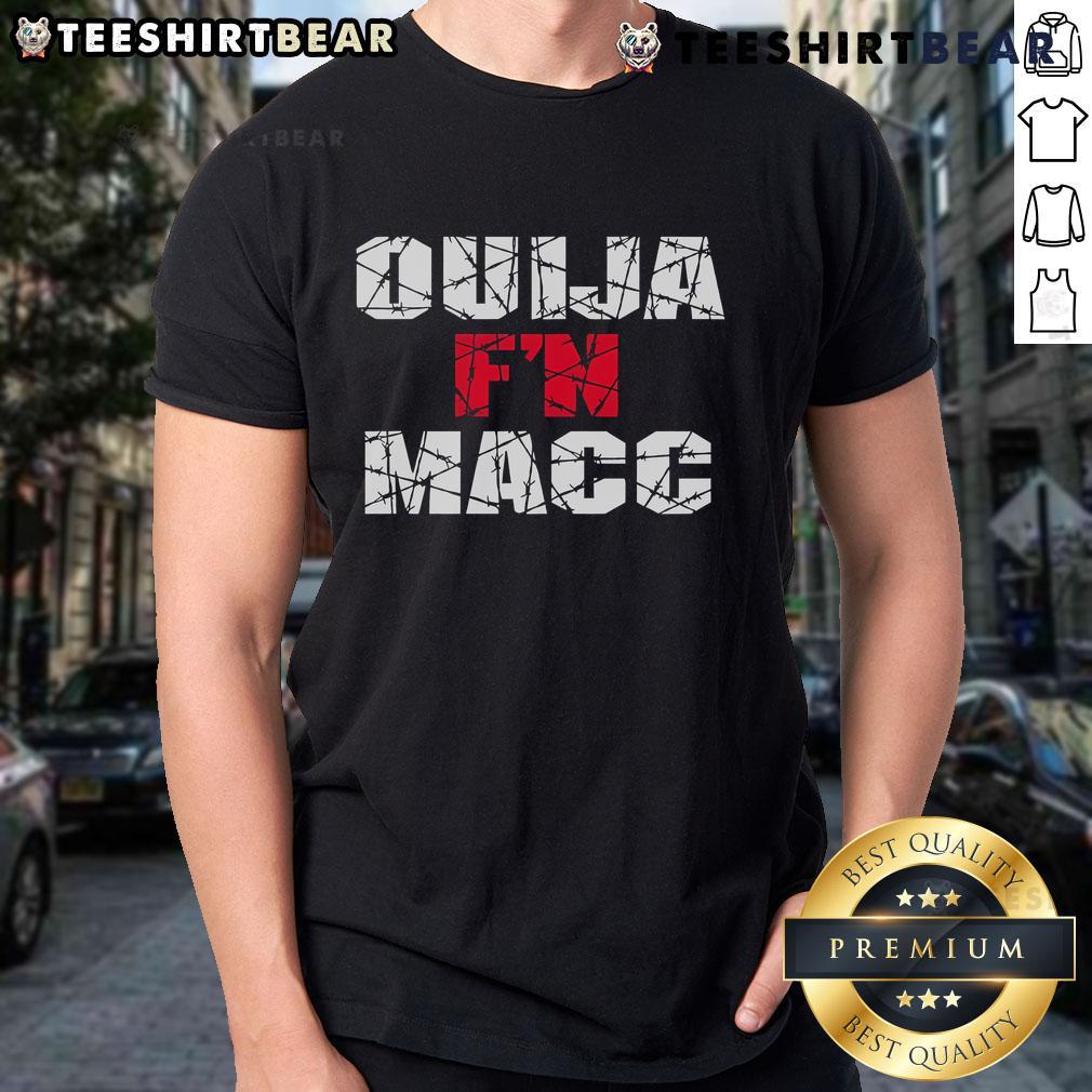 Good Ouija F'N Macc T-Shirt featuring a stylish design with Ouija board elements, perfect for casual wear and fans.