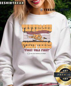 Good Tennessee Running Fight Vol sweatshirt in vibrant colors, perfect for fans showing team spirit during workouts.