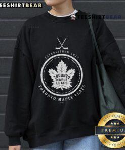 Good Toronto Maple Leafs Est 1917 sweatshirt featuring team colors and logo, perfect for fans and casual wear.