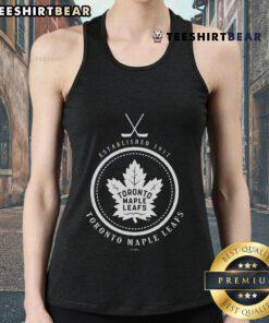 Good Toronto Maple Leafs Est 1917 tank top featuring iconic team logo and colors, perfect for hockey fans.