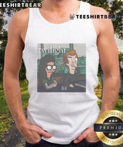 Good Twilight Bob's Burgers tank top featuring iconic characters and a fun design for fans of the Twilight movie.
