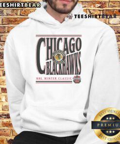 Alt Text: Hot Chicago Blackhawks Khaki 2025 NHL Winter Classic Richmond Powerhouse Hoodie showcasing team spirit and style.