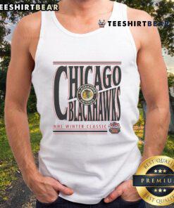 Hot Chicago Blackhawks Khaki 2025 NHL Winter Classic Richmond Powerhouse Tank Top showcasing team spirit and style.