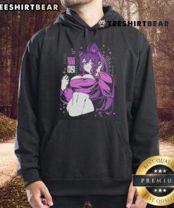 Hot Kat KingsVT Vtuber hoodie featuring vibrant graphics and a stylish design perfect for fans and gamers.