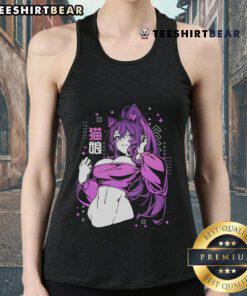 Hot Kat from KingsVT in a stylish Vtuber tank top, showcasing vibrant colors and a trendy design for fans of virtual characters.