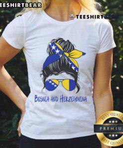 Smiling Bosnian girl wearing a stylish tee, representing Bosniaks culture in Bosnia and Herzegovina.