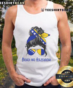 Nice Bosnian girl in a tank top, showcasing Bosniak culture in Bosnia and Herzegovina.