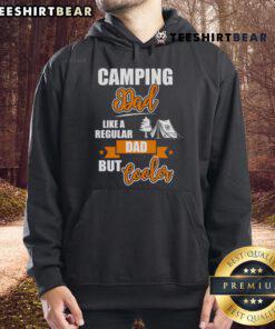 Cooler Camping Dad hoodie design featuring fun graphics for outdoor enthusiasts and fathers who love camping adventures.