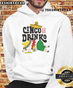 Colorful 'Nice Cinco De Drinko Mayo' hoodie featuring festive designs, perfect for celebrating Cinco de Mayo in style.