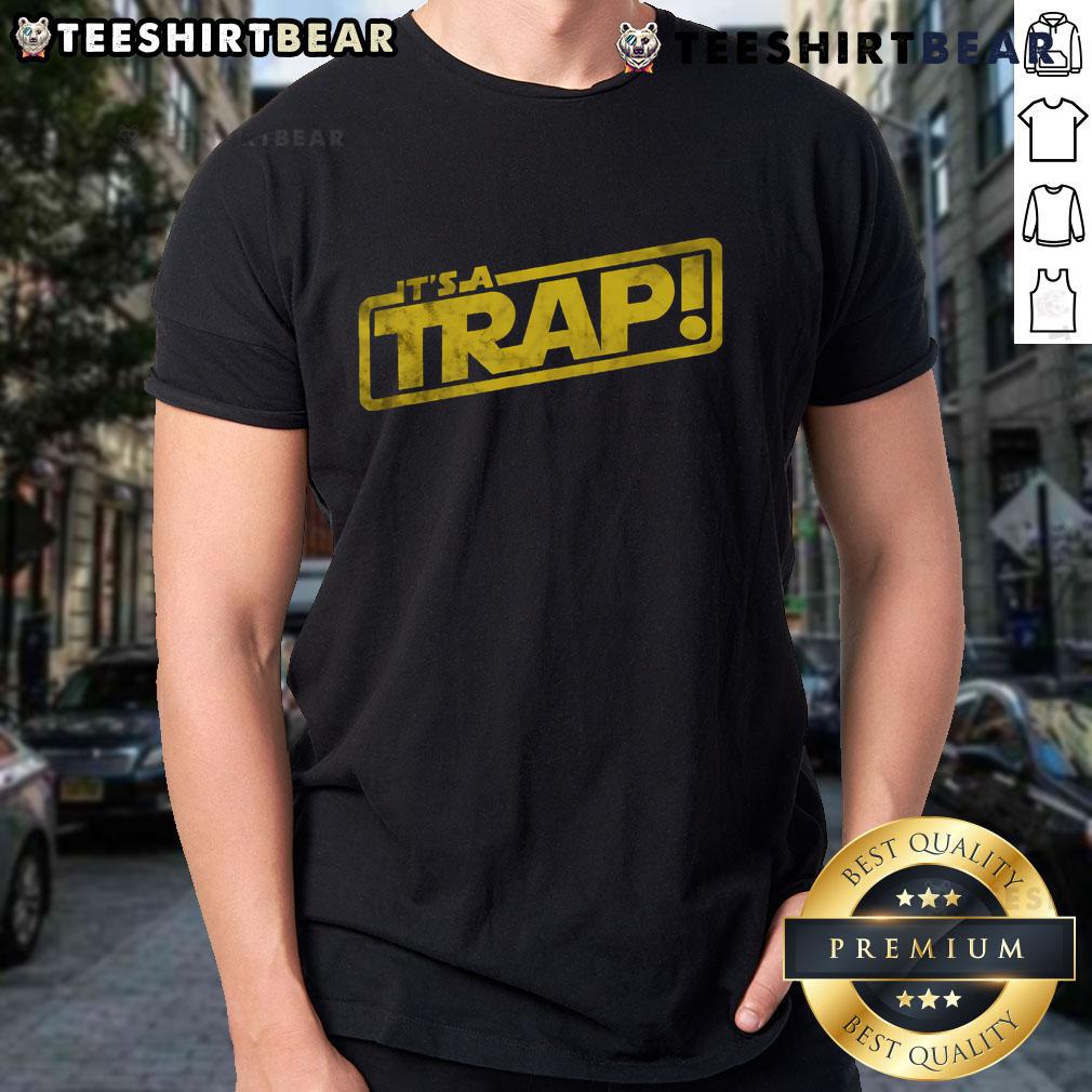 Nice It's A Trap Blockbuster Movie T-Shirt featuring a bold graphic design inspired by classic cinema.