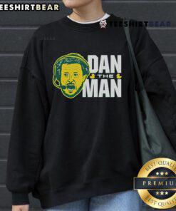 Joey Harrington and Dan Lanning in Oregon Ducks Coach Sweatshirt, showcasing team spirit and football legacy.