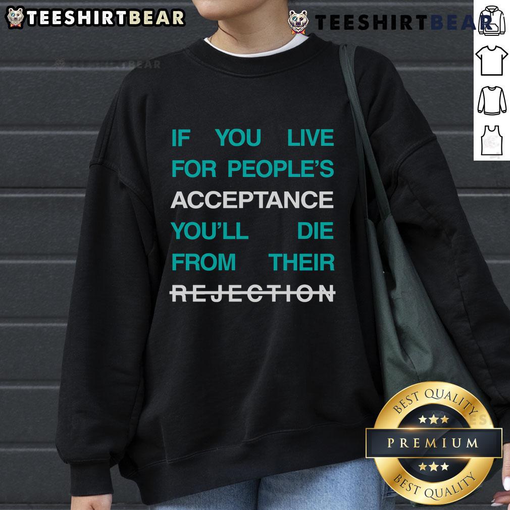 Alt Text: Lecrae I Am Accepted sweatshirt in stylish design, promoting positivity and faith, perfect for casual wear.