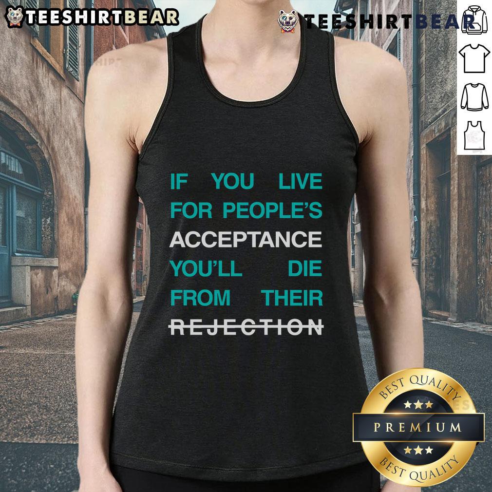 Nice Lecrae I Am Accepted tank top featuring bold lettering, perfect for fans of Lecrae and stylish streetwear.