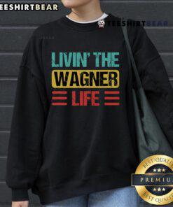 Nice Living The Wagner Life vintage sweatshirt in soft fabric, perfect for casual style and comfort.