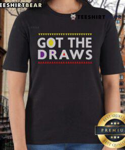Nice Martin Got The Draws Ladies Tee featuring a stylish design, perfect for casual wear and expressing personality.