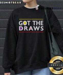 Alt Text: Nice Martin Got The Draws sweatshirt displayed on a mannequin, featuring a stylish design and comfortable fit.