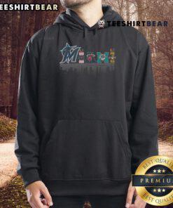 Nice Miami City Sport Team 2025 hoodie displayed on a mannequin, showcasing vibrant colors and stylish design.