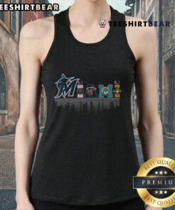 Nice Miami City Sport Team 2025 tank top featuring vibrant colors and a stylish design perfect for fans and athletes.