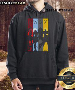 Stylish Nice RWBY character silhouettes hoodie perfect for fans of the animated series and cozy fashion lovers.